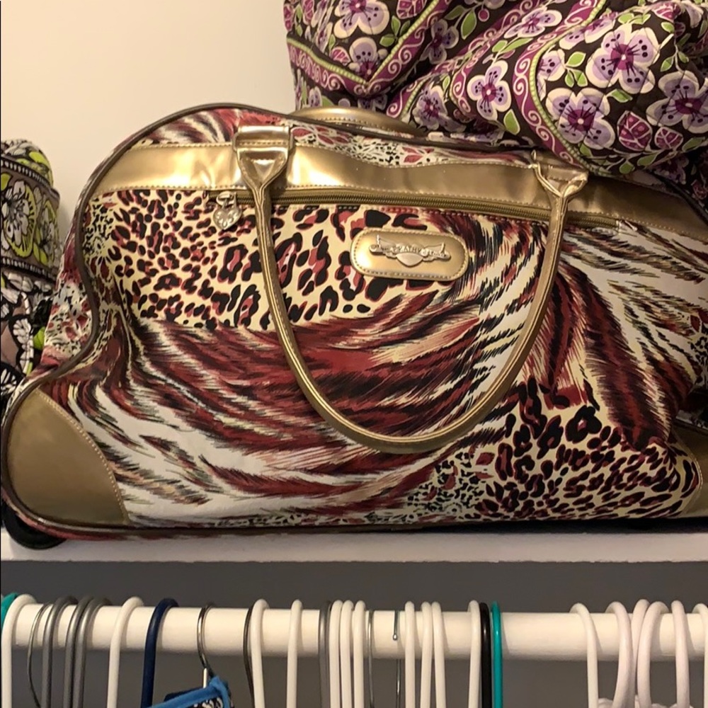 Kathy Van Zeeland Rolling Tote